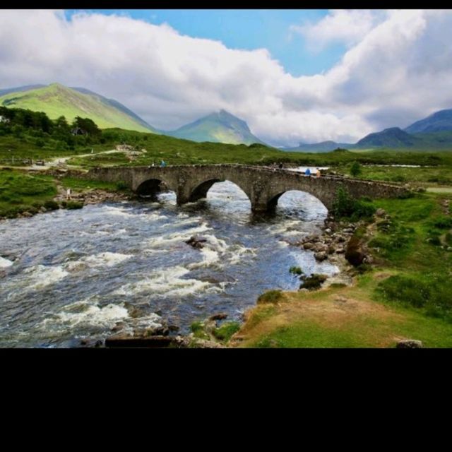 THE ENCHANTED OLD SLIGACHAN BRIDGE.