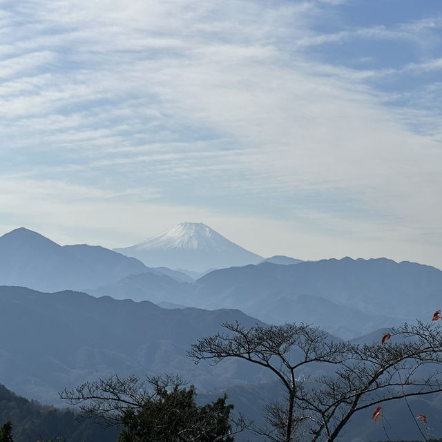 I M here… Mount Takao!