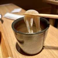 【大阪・心斎橋】ミシュランビブグルマンに掲載されたうどん店「青空blue 大丸心斎橋店」
