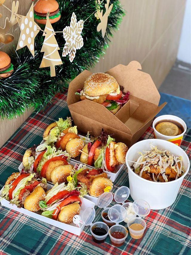 大坑天后東南亞風味Burger外賣店