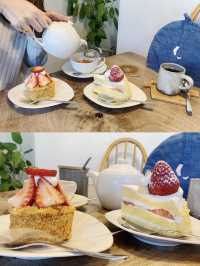 【奈良】不思議な食感のケーキが名物のカフェ