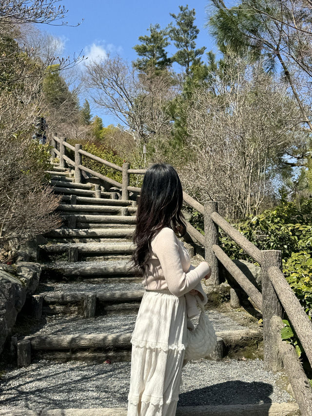 아라시아마에 위치한 텐류지 교토여행 필수코스
