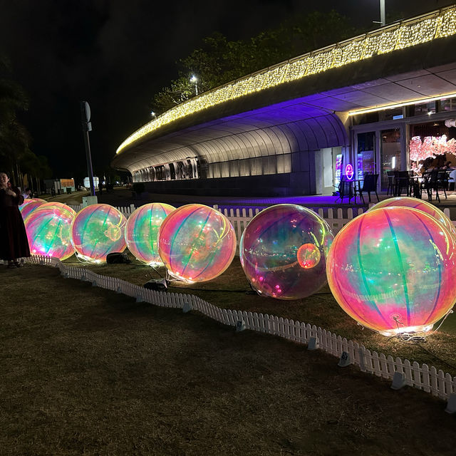 Bubble Art at West Kowloon