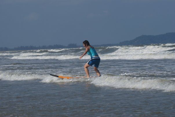 Riding the waves of Cherating
