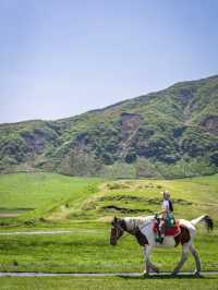 大草原をお馬とお散歩🐴🥕