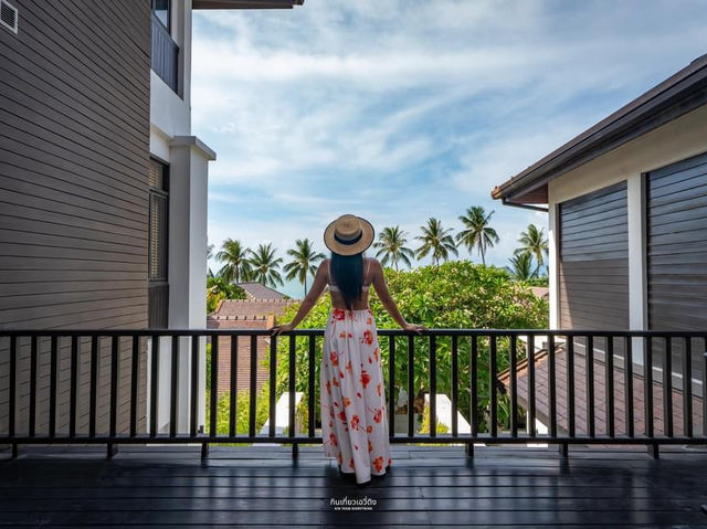 #ที่พักเกาะสมุยสุดชิลริมหาดบางปอ บรรยากาศเงียบสงบ