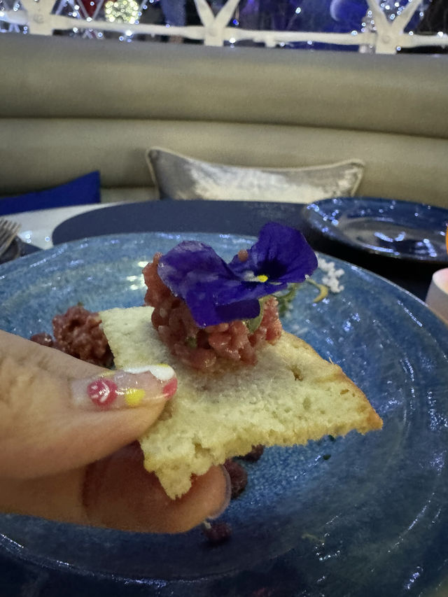漫天星空燦爛浪漫fine dining 