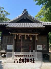 【福岡神社】福岡県指定の天然記念物のイチョウの木がある