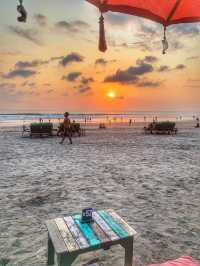 🇮🇩Bali Sunset at Seminyak Beach🇮🇩Must See Sunset in Bali💓