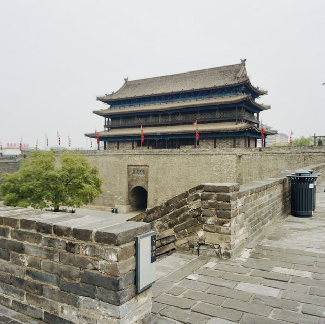 Steps Through Time: Ancient City Wall of Xi'an