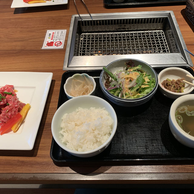 高層階で焼肉が楽しめる
