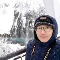 美瑛景點/冬季必訪夢幻絕美景色 #白鬚瀑布(白ひげの滝)