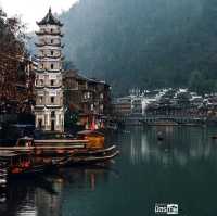 Fenghuang เฟิ่งหวง เมืองโบราณสุดคลาสสิก จีน