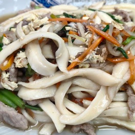 北投非吃不可的美食（山西刀削蕃茄牛肉麵）