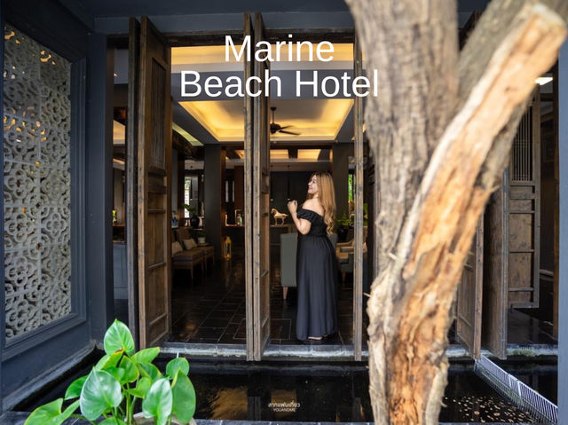 Marine Beach Hotel  ที่พักติดริมหาดจอมเทียน
