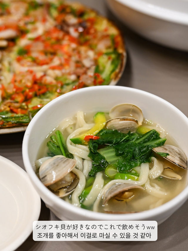 【 市庁 / ソウル 】人気のデカすぎるカルグクスと海鮮チヂミを食べてきた！