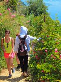 Journey Along the Beautiful Coastline: Hiking the Monterosso to Vernazza Trail