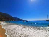 土耳其Oludeniz Beach死海海灘：藍寶石海水，天堂般的景色