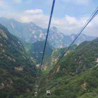 One day in Huashan mountian  