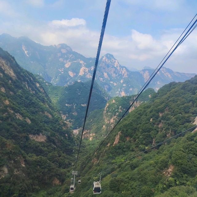 One day in Huashan mountian  