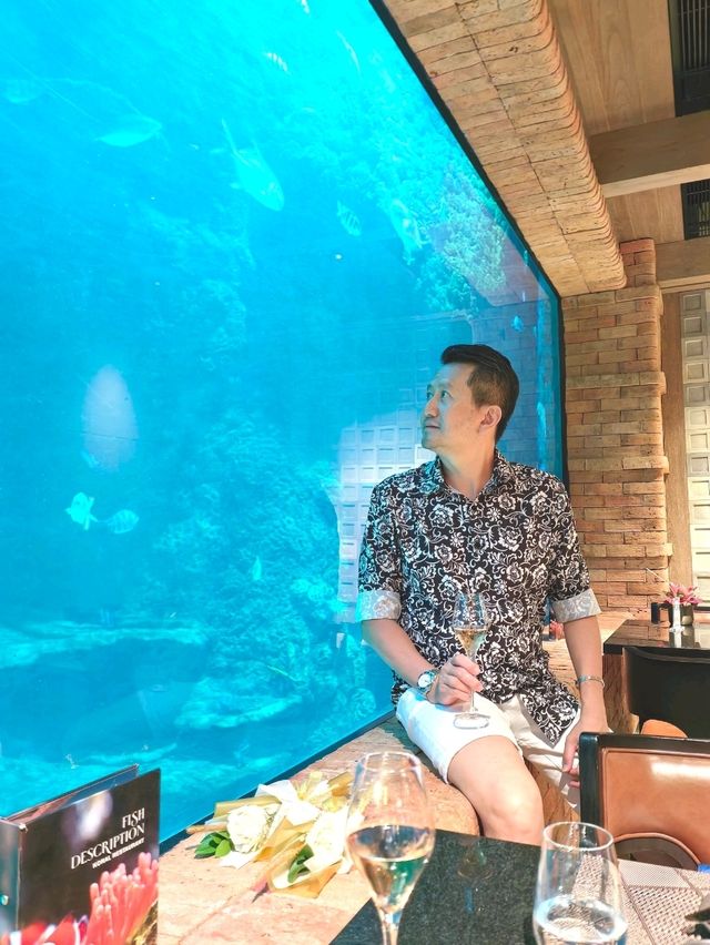 Aquarium Restaurant in Bali