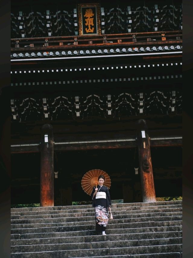 嚟到京都，入鄉隨俗試試穿和服