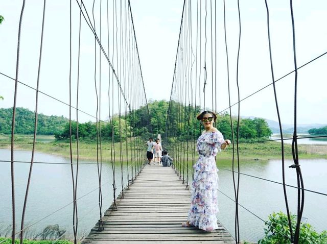 สะพานแขวน อุทยานแห่งชาติแก่งกระจาน