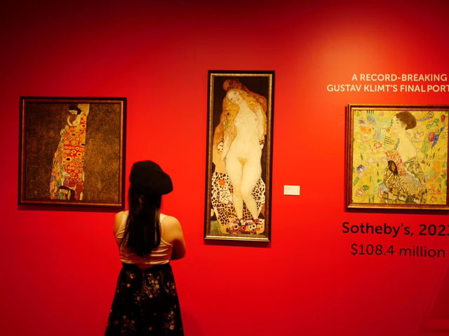 นิทรรศการ Media Art ของ Gustav Klimt