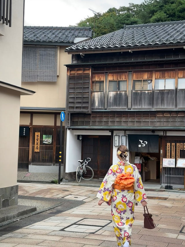小京都之稱的金沢（KANAZAWA)