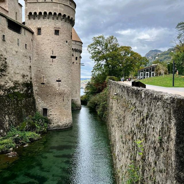 Lake Geneva and Chillon Castle, Montreux