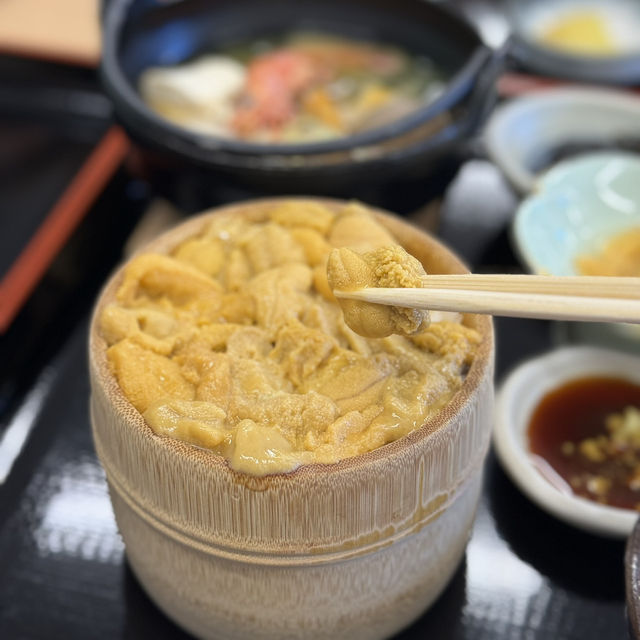 就積丹食海膽