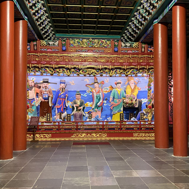 🇨🇳봉래 신비로운 삼선산풍경구의 내부와 귀여운 동물들🦢🐈‍⬛