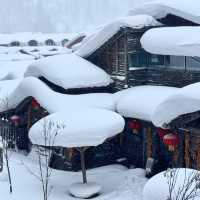China’s Snow Town📍𝐱𝐮𝐞 𝐱𝐢𝐚𝐧𝐠