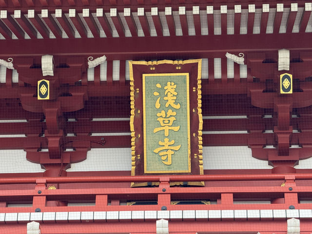 雨中漫步淺草，心靈的淨化之旅☔️