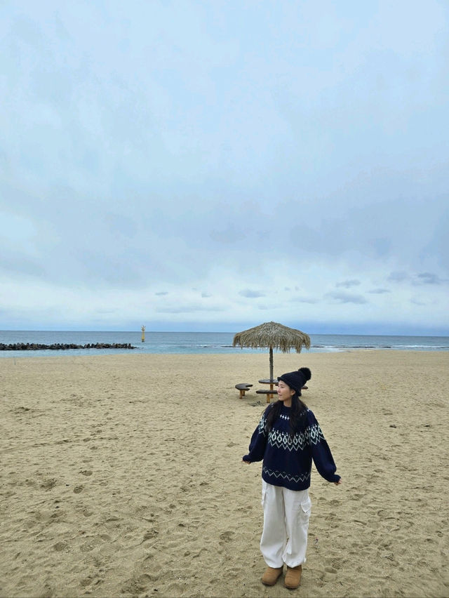 넓은 해변과 오토캠핑장이 있는 해수욕장💙