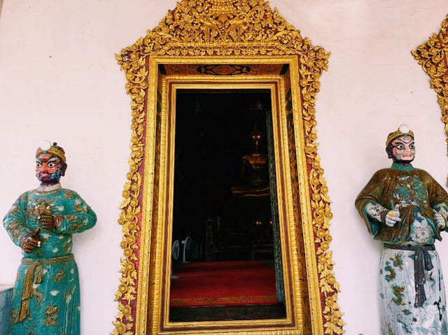 泰國曼谷市中心皇家古跡寺廟景點:Ratcha Orasaram Ratchaworawihan (Chom Thong)，適合拍照📸打卡