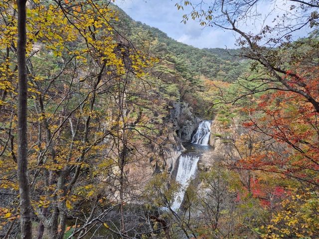 주왕산 폭포