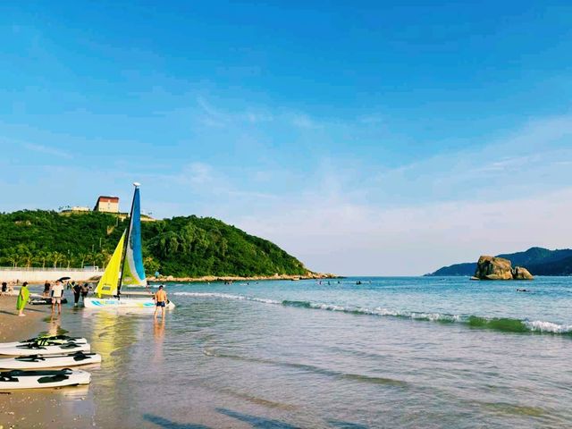中國海南三亞著名旅遊景區太陽灣旅行攻略，適合打卡拍照📸