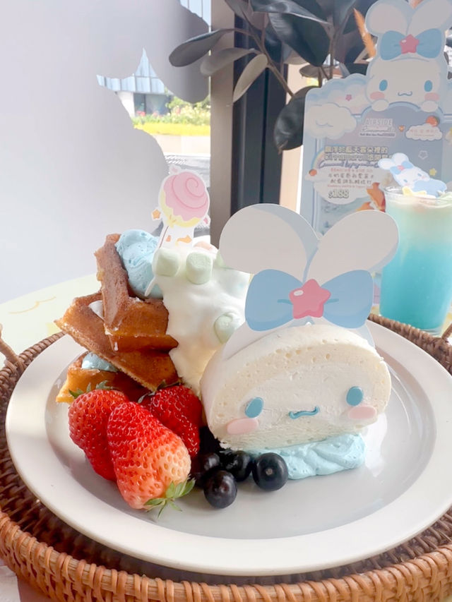 勁可愛玉桂狗😍Cinnamoroll ROLL OUT THE FUN 夢幻派對  嚟緊嘅復活節約定你嚟AIRSIDE狂玩特玩  ✨超吸睛5米高毛絨絨Cinnamoroll 及巨型波波池 ✨夢幻田徑