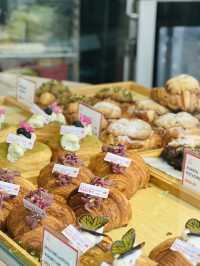 Delicious pastry or beautiful view