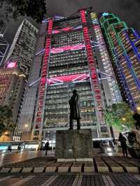🏙️** 中環夜景：璀璨高樓大廈的魅力**🏙️