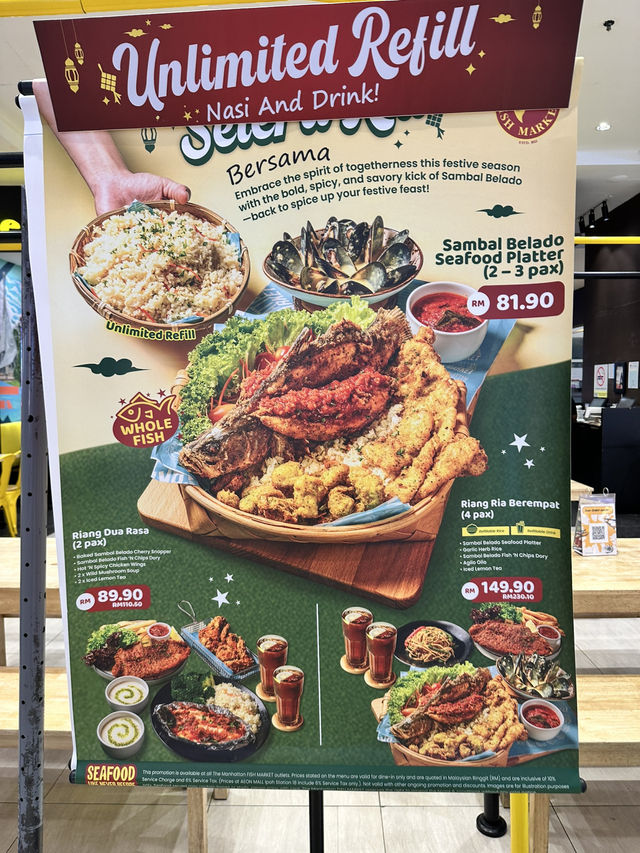 Sizzling Catches & Ocean Vibes at The Manhattan Fish Market