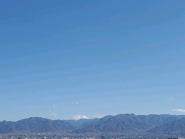石垣の上からの景色が🙆