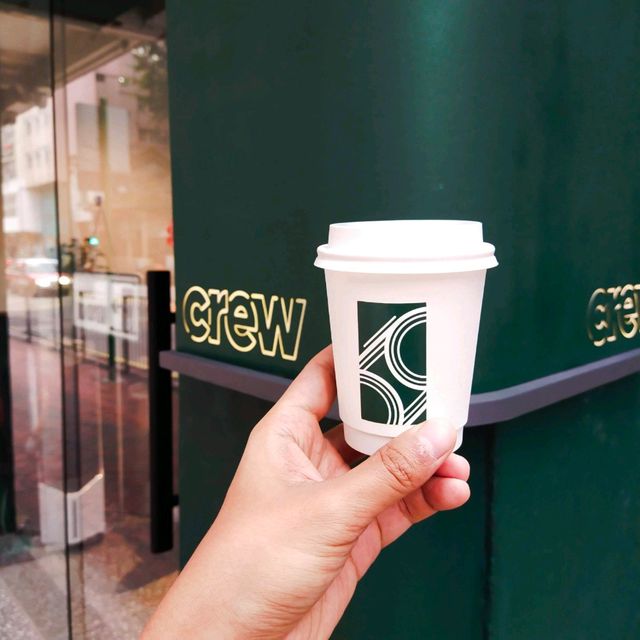 灣仔最潮咖啡店 crew coffee 