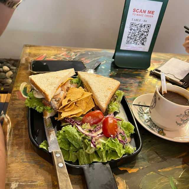 Calanthe Art Café – Coffee, Satay & a Laksa Debate