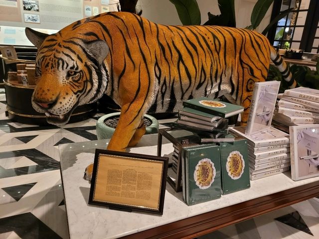 Inside the exotic Raffles Boutique