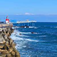 🌊 Hidden Coastal Gem in Korea | Mukho Port, Gangwon-do 🎣📸