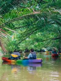 นั่งเรือชิลๆ ชมธรรมชาติใกล้กรุงเทพสุดๆ 🚣🌿
