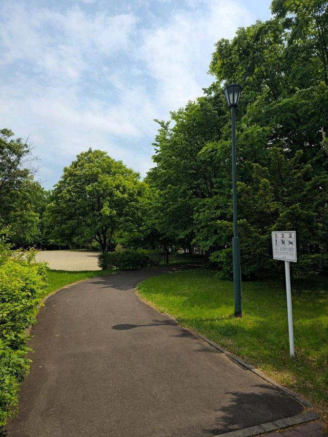 해외여행 일본 삿포로 동쪽 공원 Kitano Fureai Park