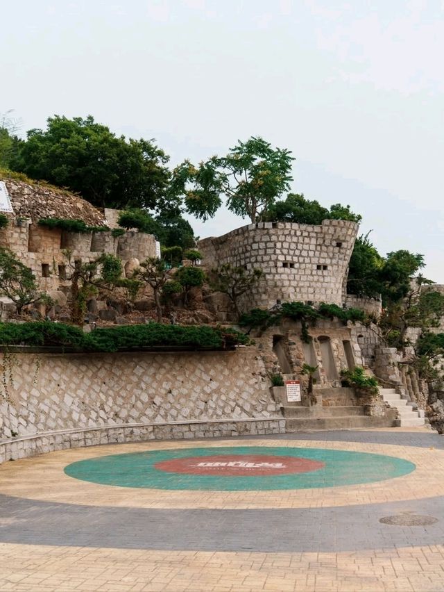 Stone Walls & Sea Breeze at Maemi Castle